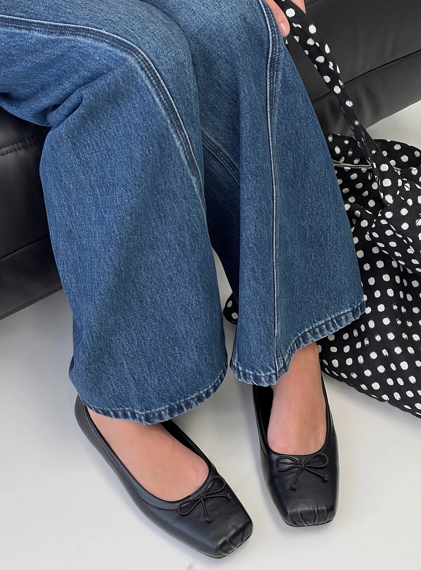 Shoes For Rush Week - Princess Polly Black Ballet Flats
