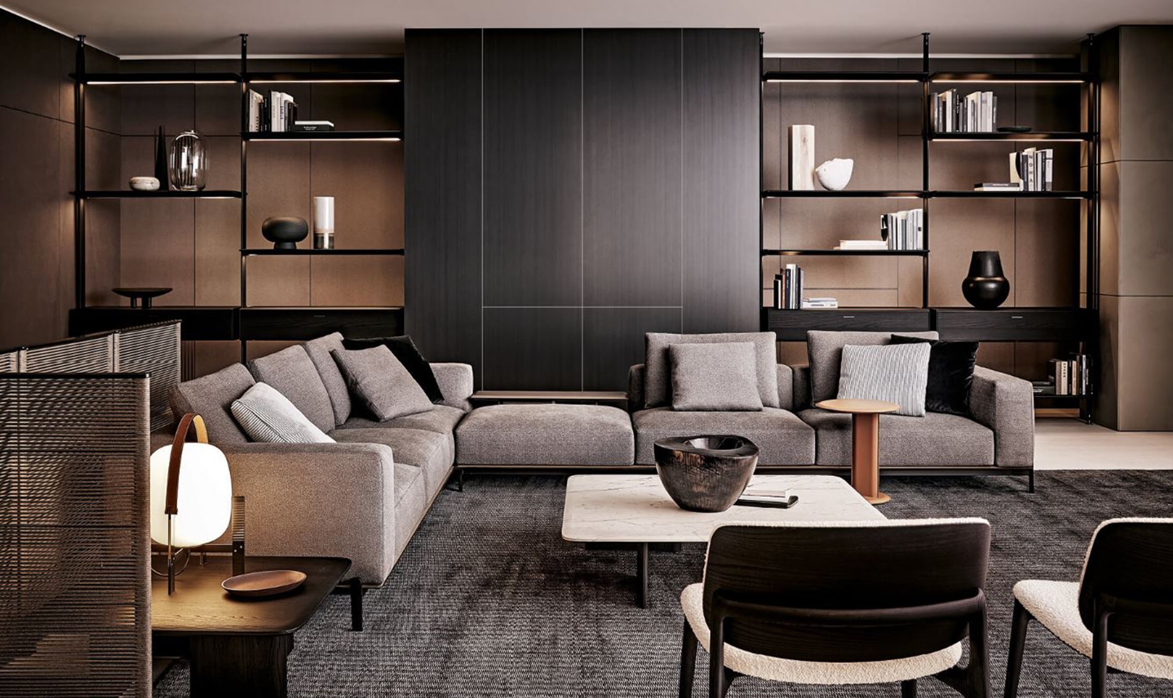 Discover the Brera Sofa System by Jean-Marie Massaud | Poliform