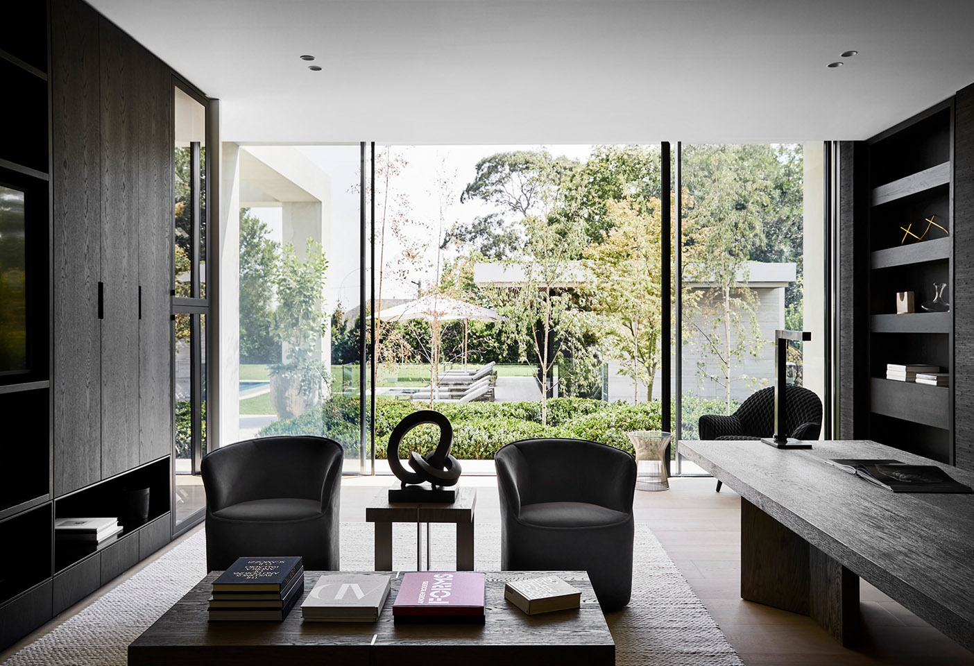 Toorak Garden Residence, and following, by Conrad Architects. Photo c/o Conrad Architects. 