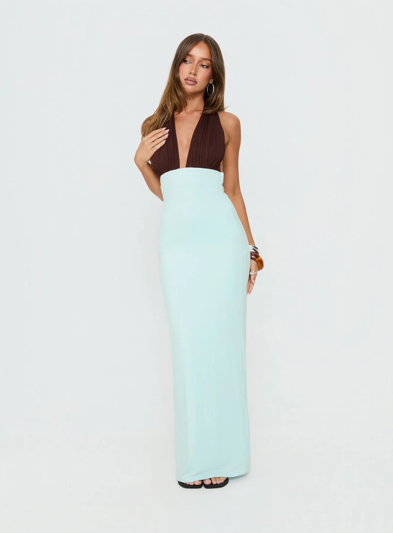 What to Wear to a Summer Wedding as a Guest - Princess Polly Blue Maxi Dress