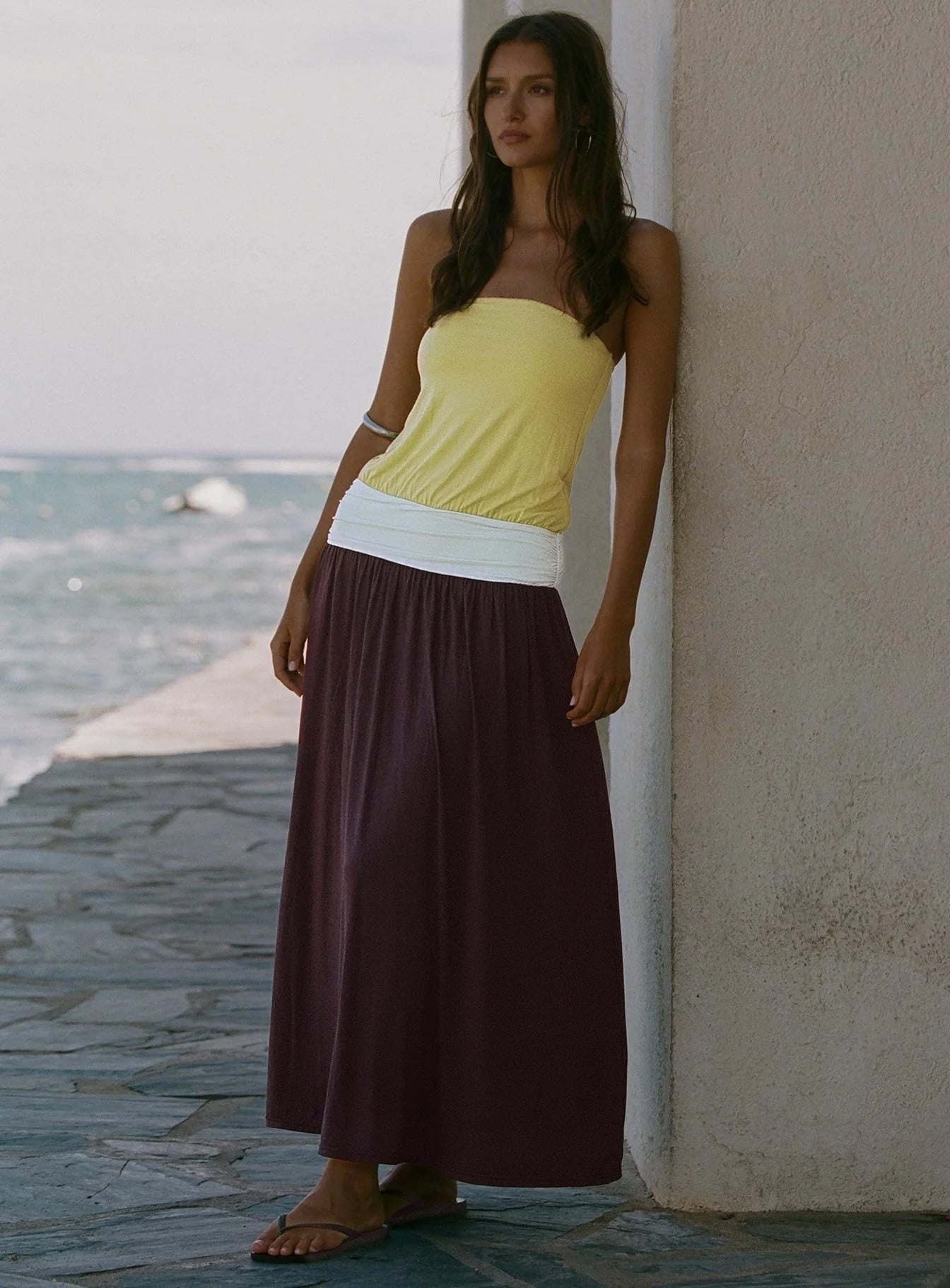 Beach Wedding Guest Dresses - Princess Polly Strapless Maxi Dress