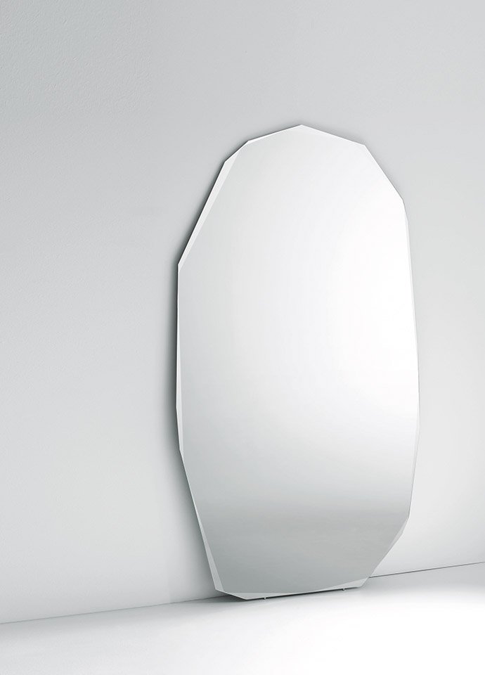 Piero Lissoni’s Kooh-I-Noor Specchi Mirror for Glas Italia. Photo c/o Glas Italia. 