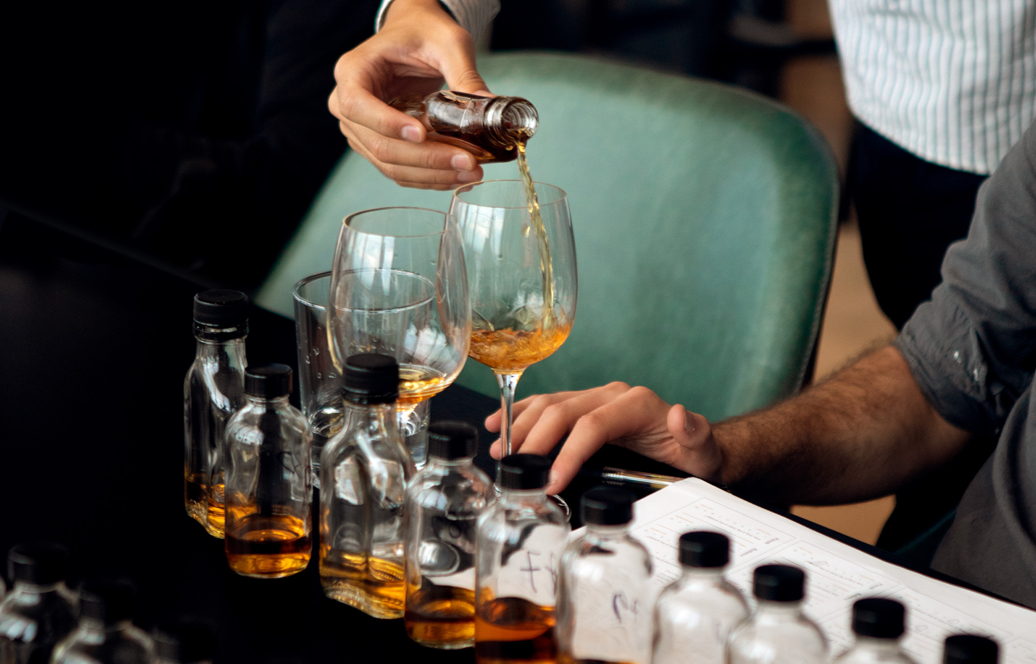 Pinhook’s Bourbons and Ryes, Blended and Proofed with a Winemaker’s