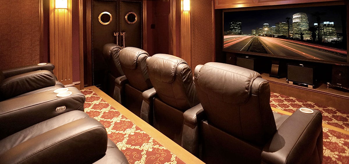 Home theater lifestyle image