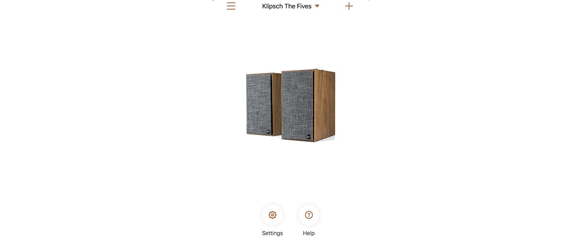 Klipsch app setup image