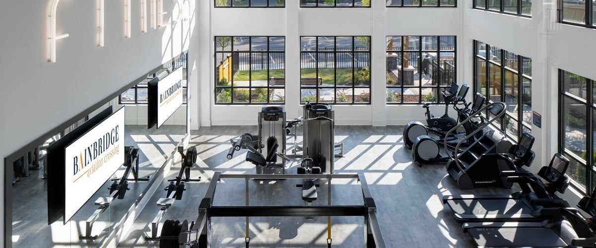 Fitness center lifestyle image