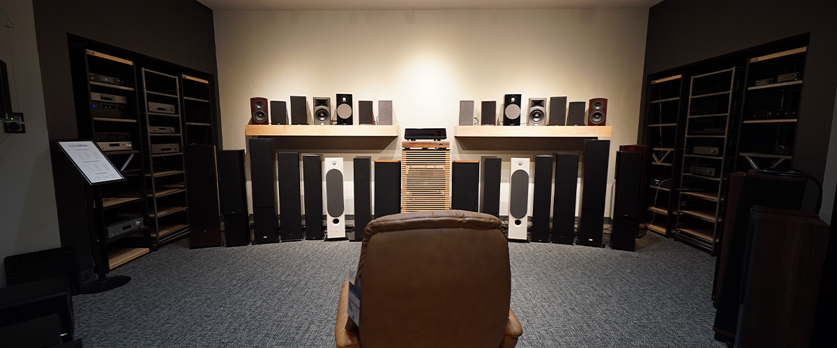 showroom tower speakers