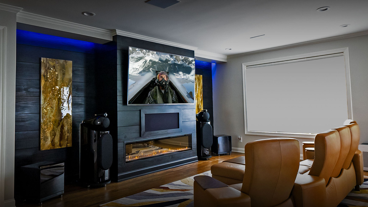 Home theater lifestyle image