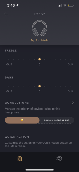 Bowers & Wilkins Music App