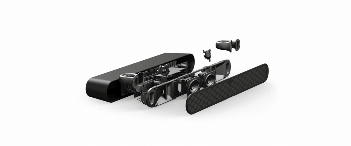 Sonos Ray Soundbar exploded view