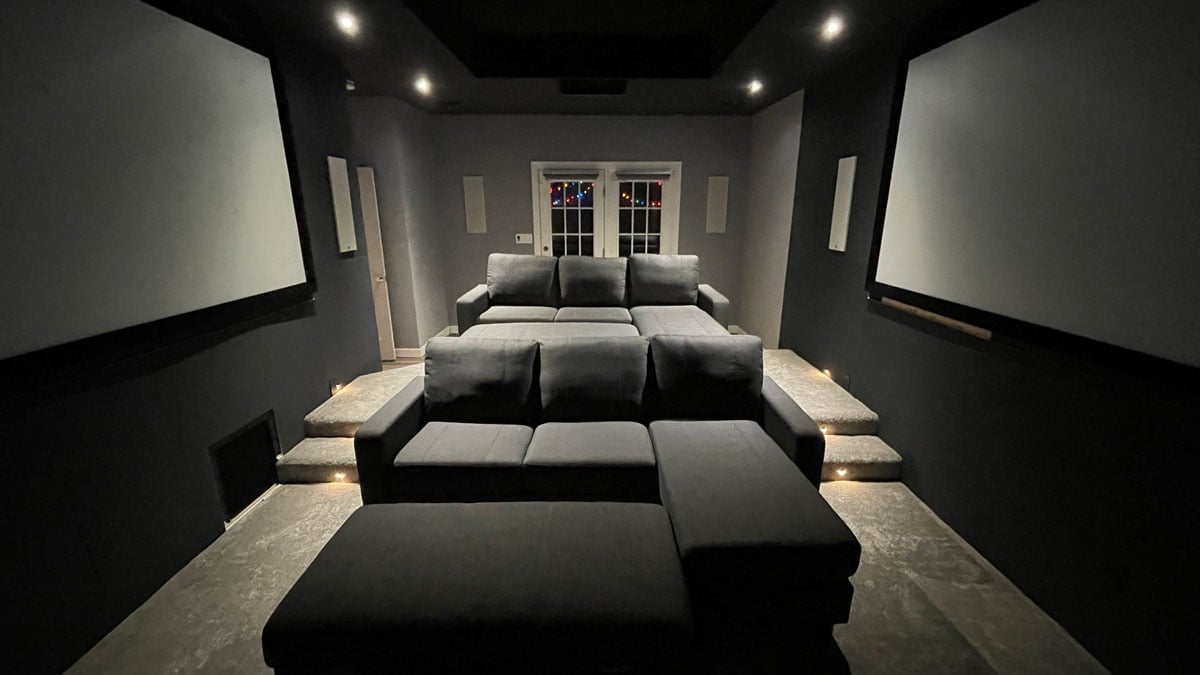 Home theater lifestyle image