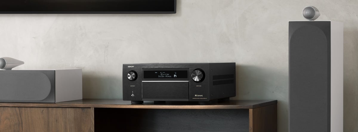 Denon AVR-A1H 15.4 Channel 8K Home Theater Receiver
