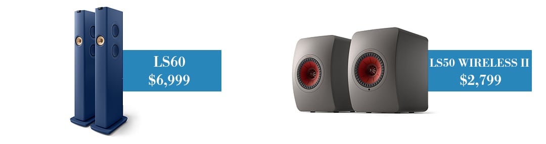 KEF LS60 Powered Monitors