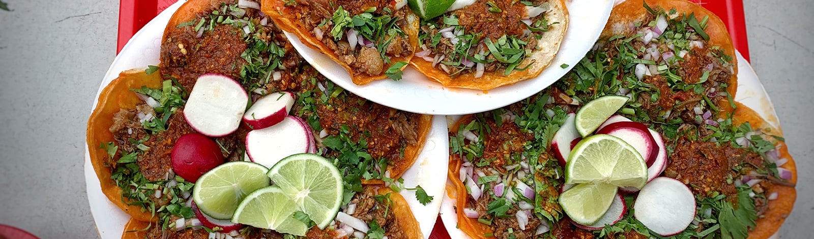 Birria tacos at Teddy's Red Tacos in Venice, California.