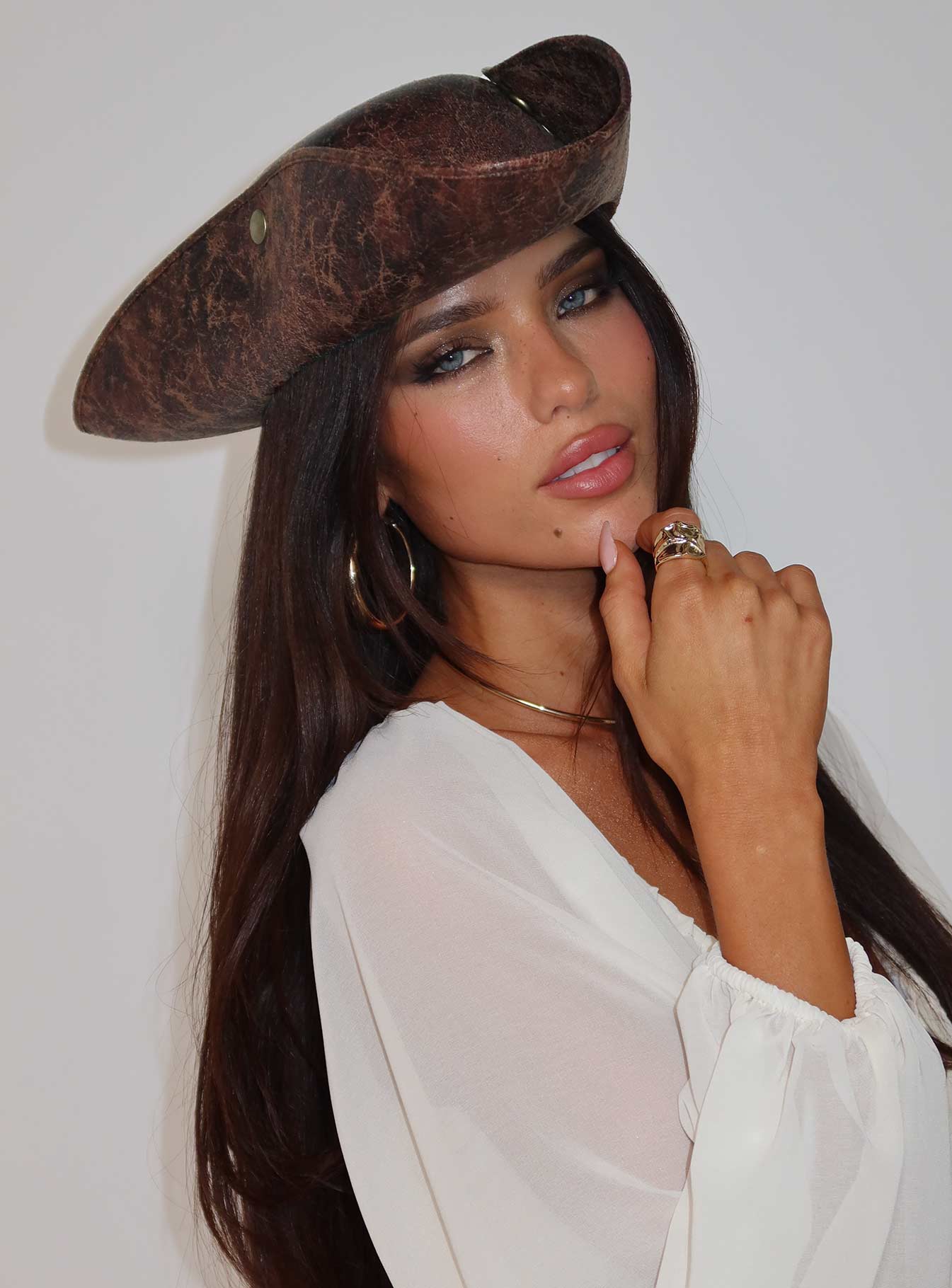 women wearing pirate hat