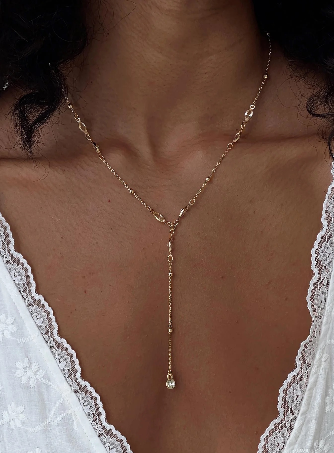 Halloween Costume Ideas - Angel Halloween Costume Gold Necklace
