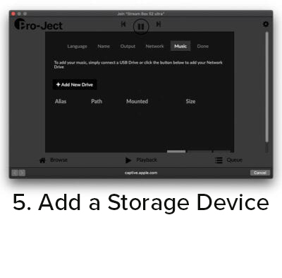 Add a Storage Device