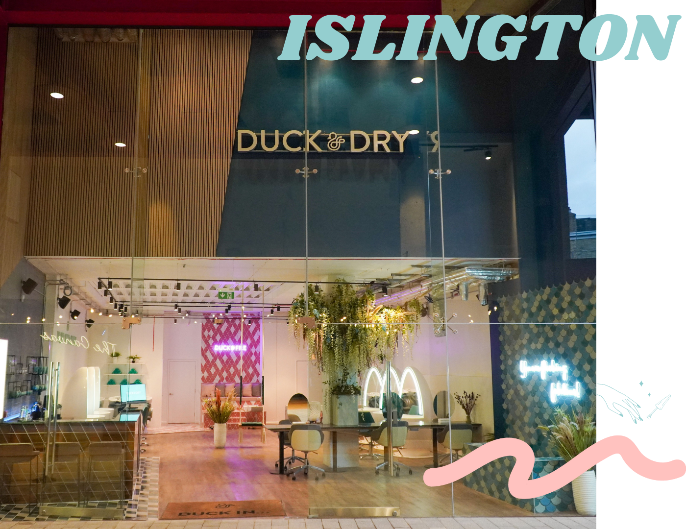 duck & dry Chelseamayfair salon duck and drySpitalfields duck and dry salonislington duck and dry salonsoho duck and dry salon
