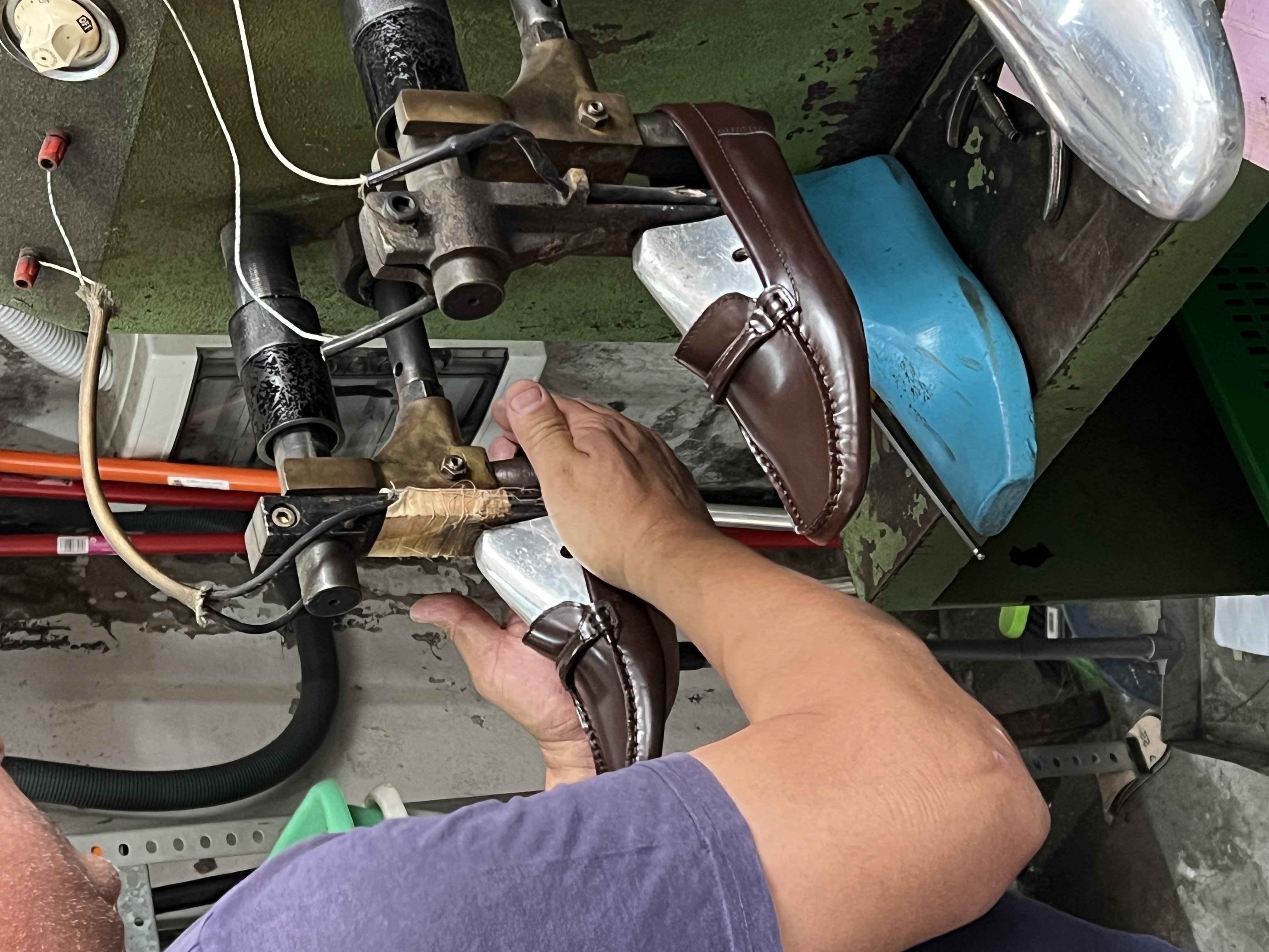 Making loafers