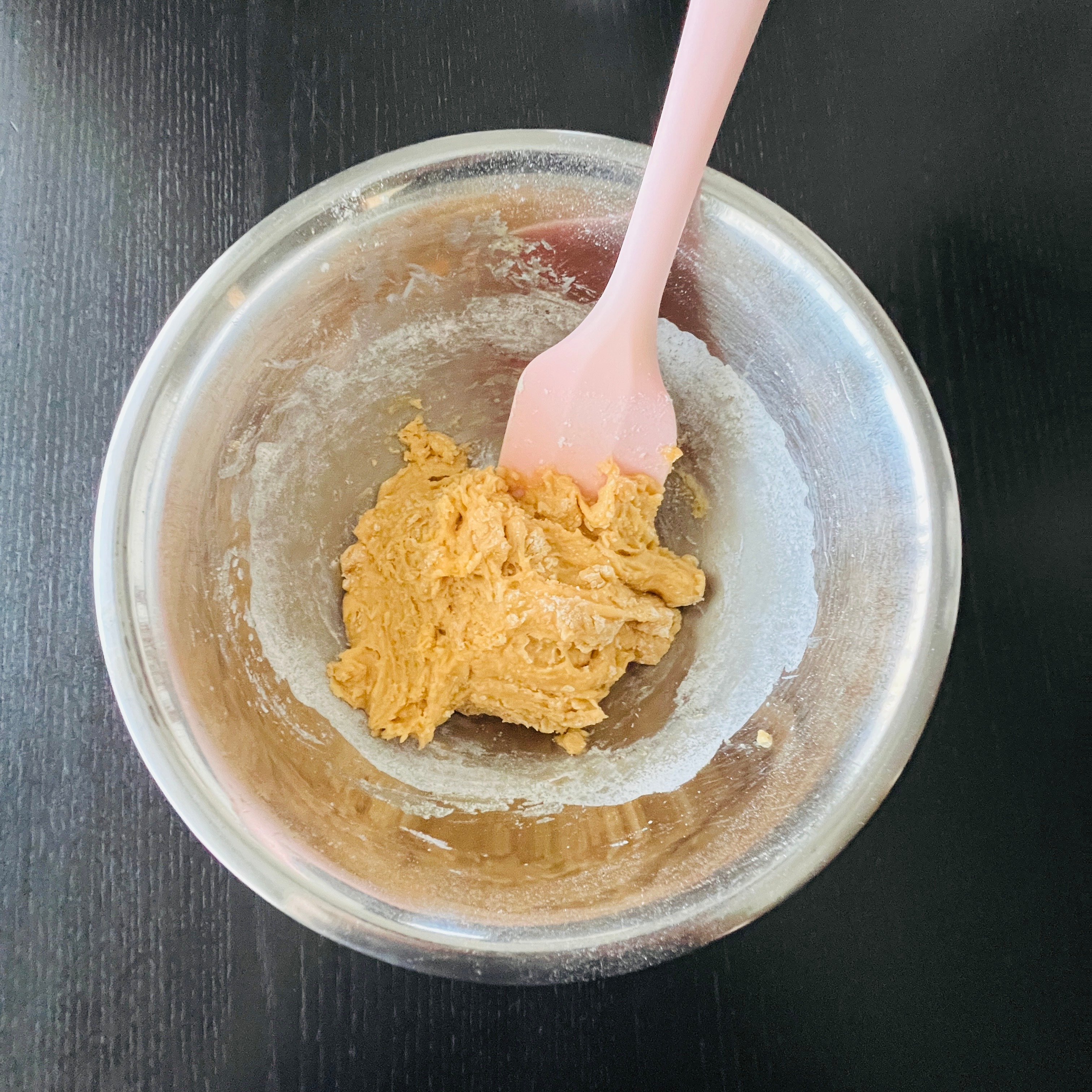 Donut batter, mixed