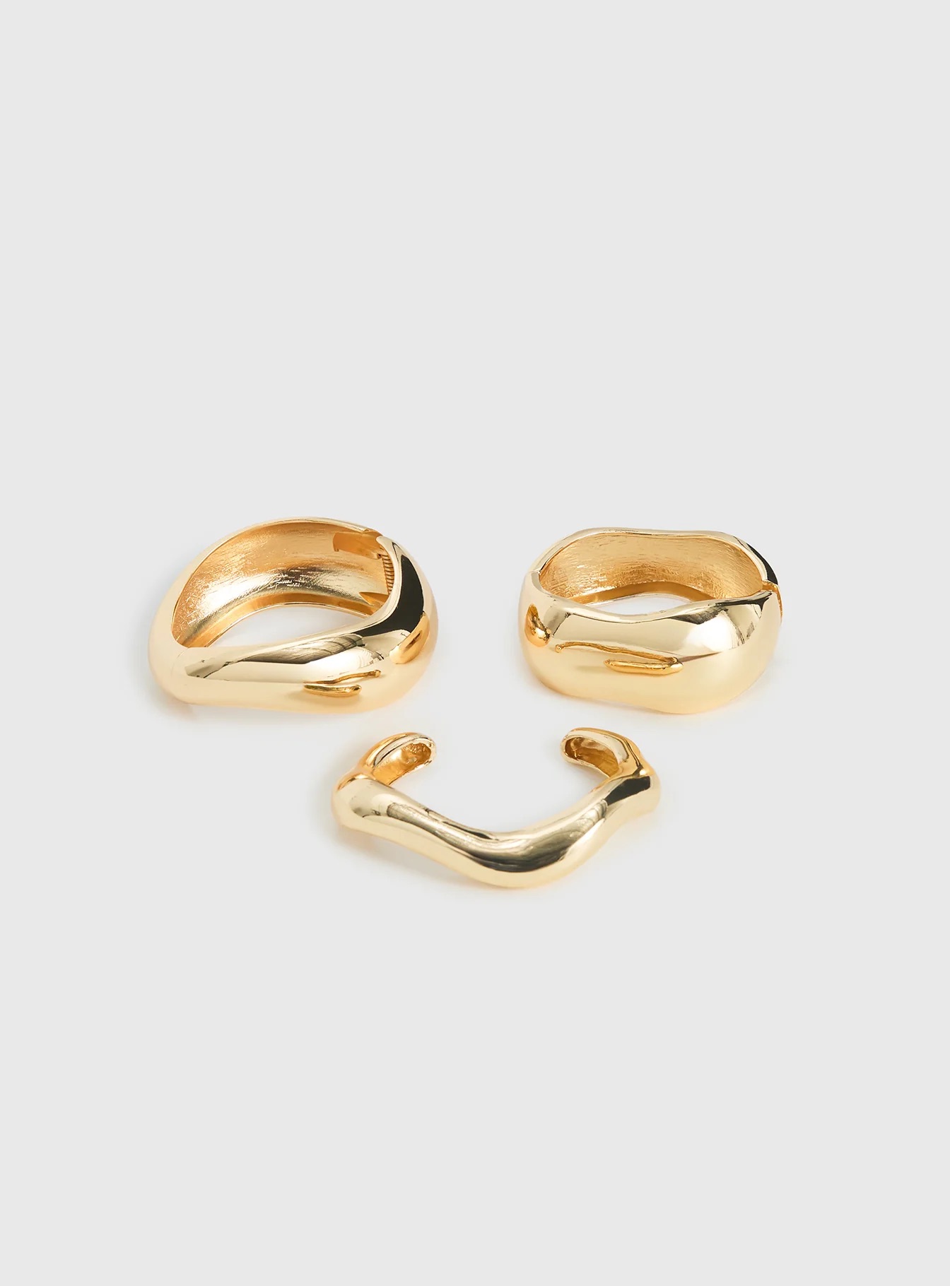 Princess Polly Black Tie Optional Wedding Guest Gold Jewelry