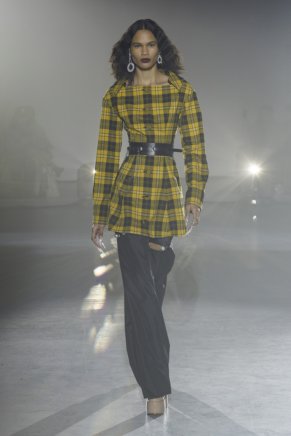 project runway yellow plaid dress Runway Archives