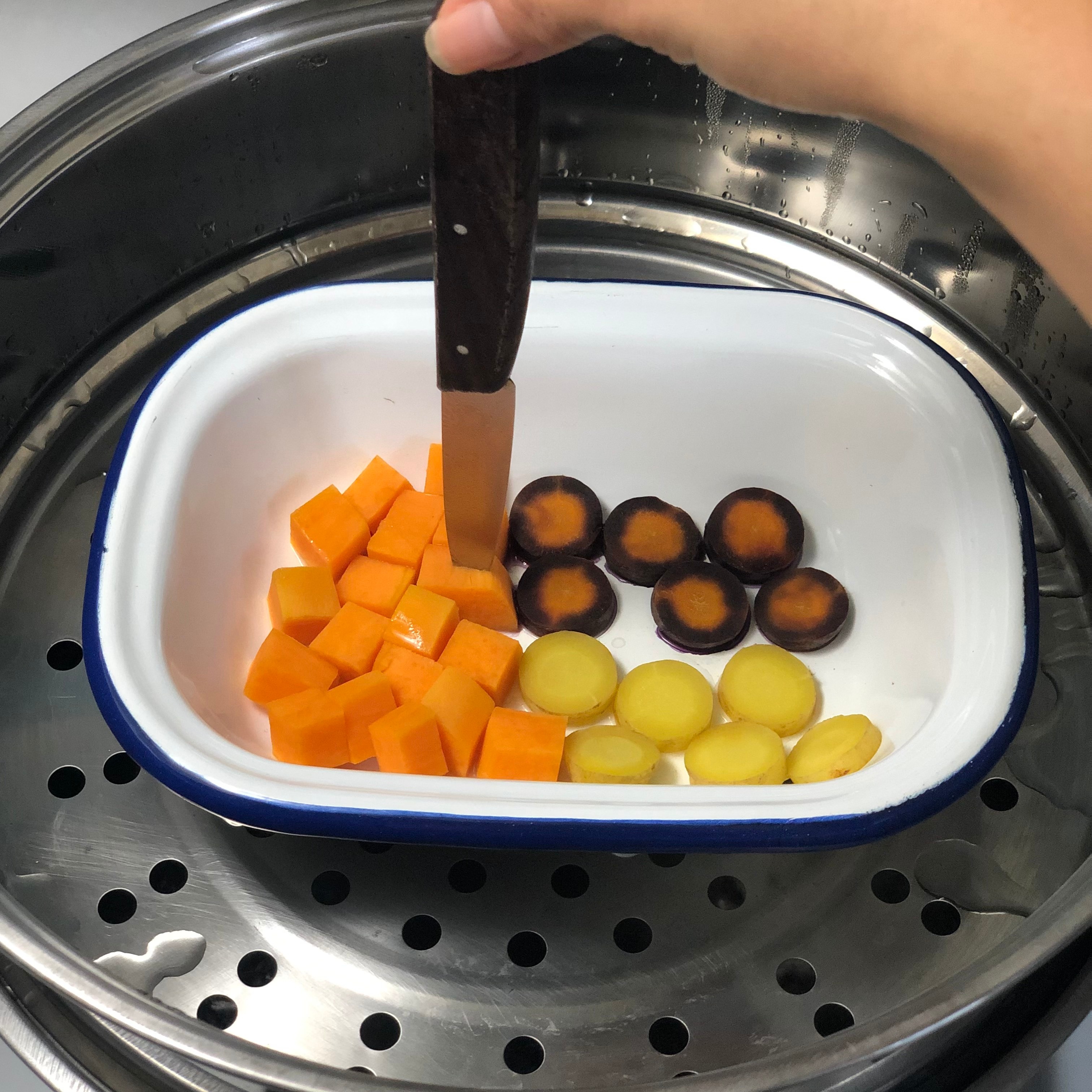 Steamed vegetables