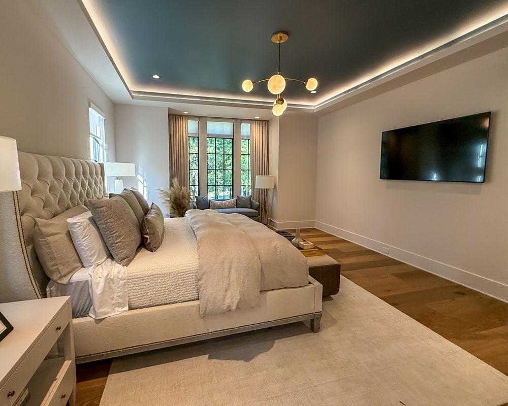 Smart home bedroom