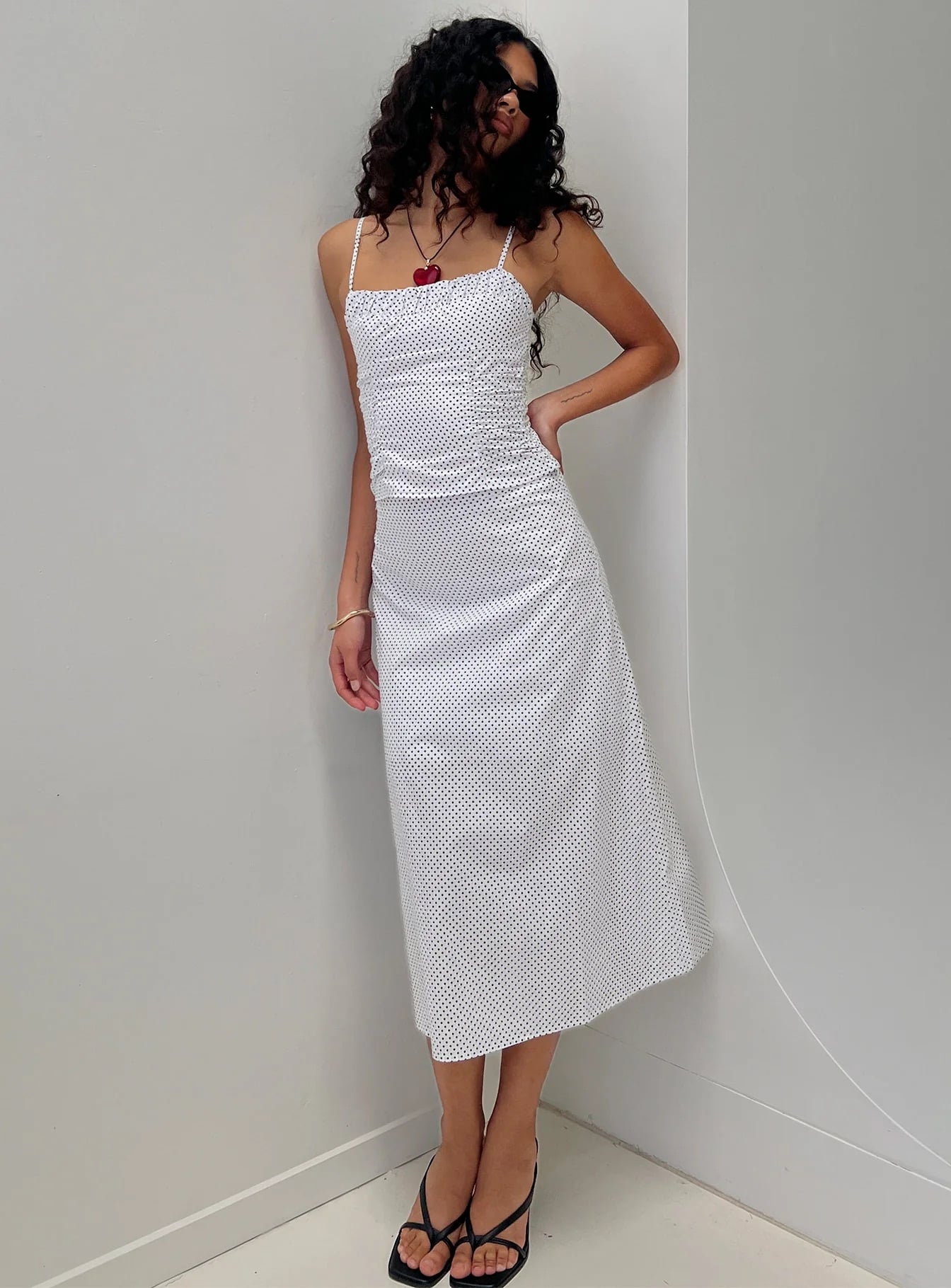 boho lace dress Melrose Ivory Long Sleeve Lace Maxi Dress - XXL Size - Women's Dresses