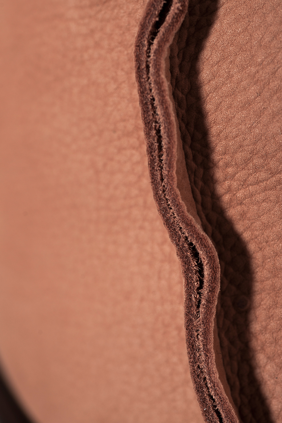 Leather join detail