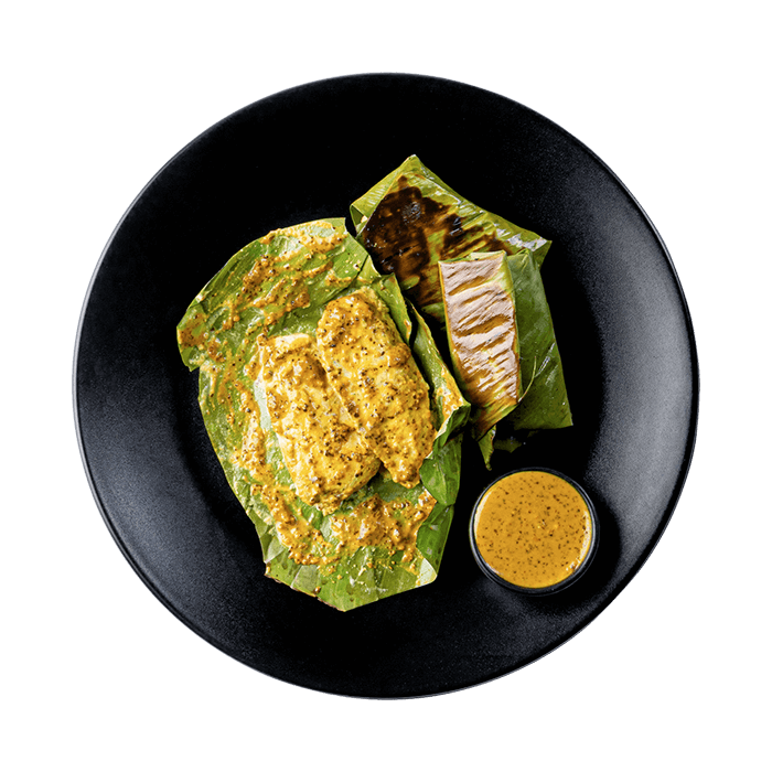 Grilled Fish in Banana Leaf