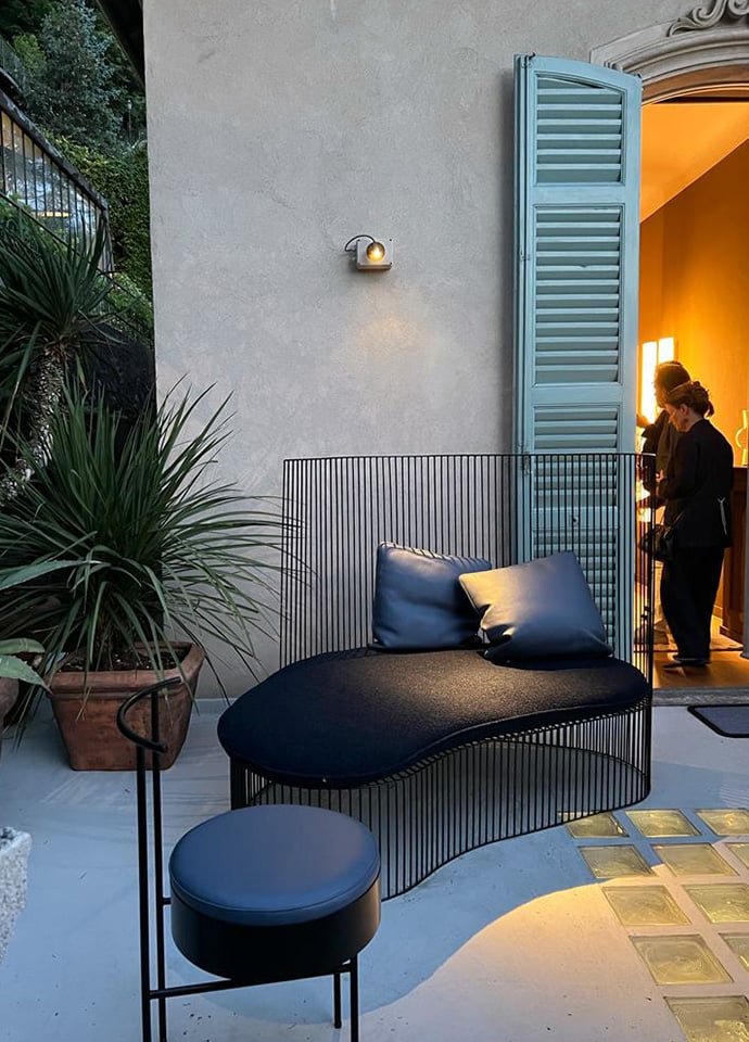 The Ginestra daybed by Antonino Sciortino for Baxter. Photo c/o Space. 