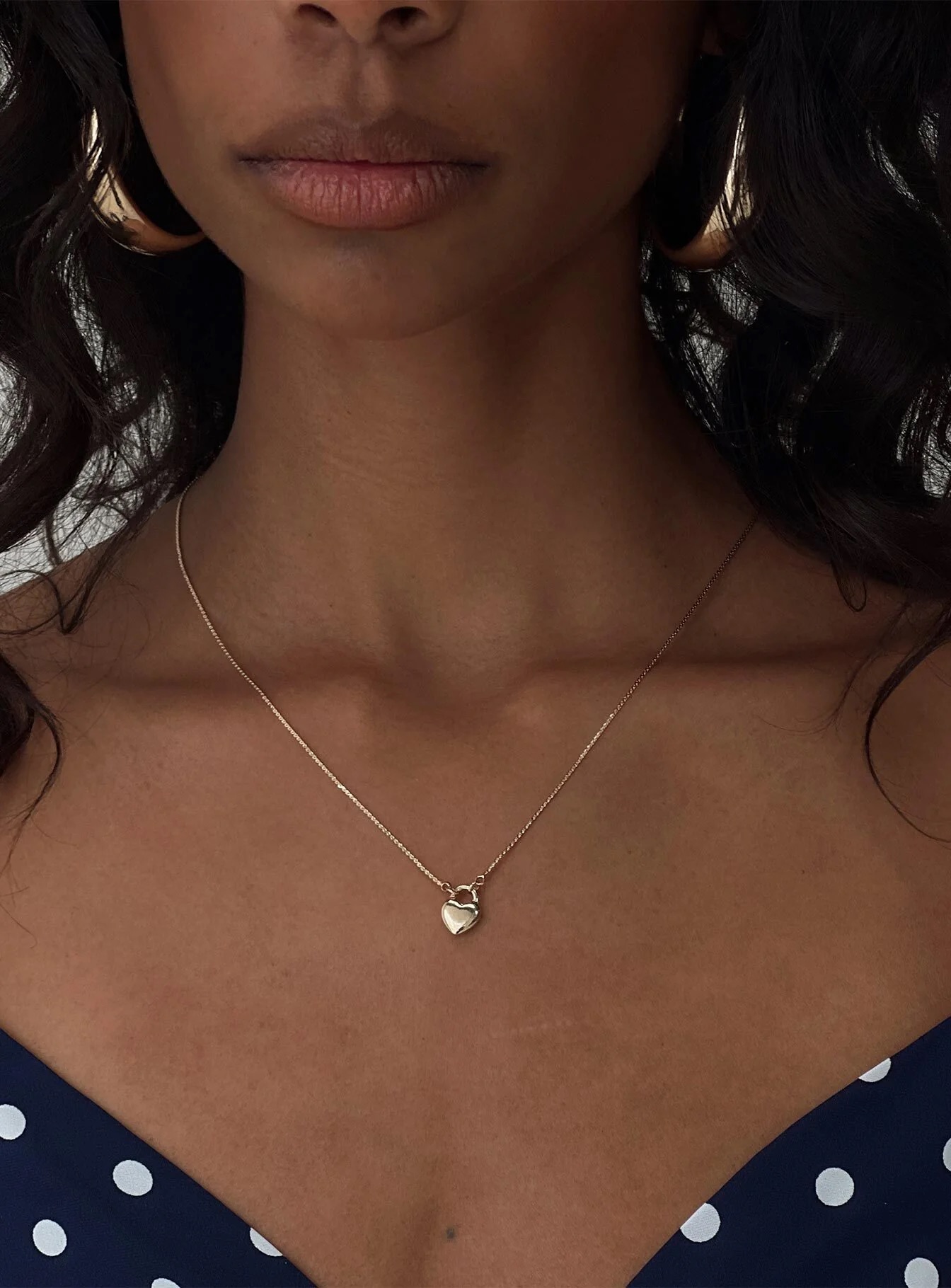 Valentine’s Day Jewelry - Gold Necklace