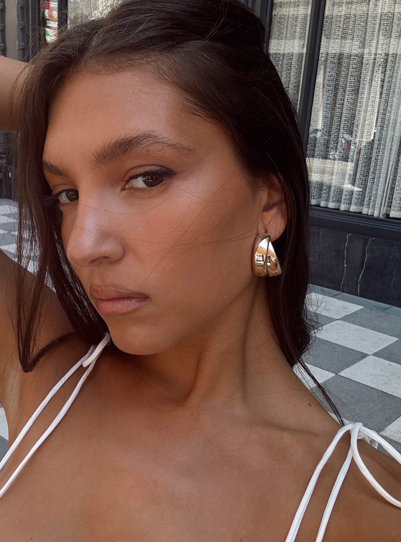 Valentine’s Day Jewelry - Gold Earrings