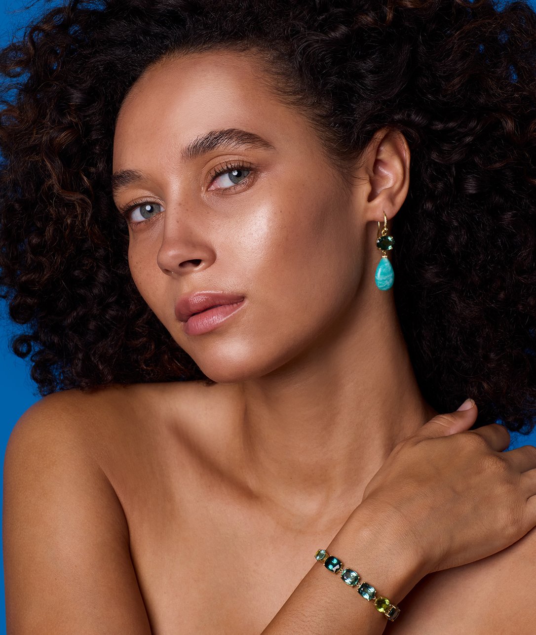 Mix shades of tourmaline and amazonite for a fresh dose of elegance.SHOP GREEN TOURMALINE