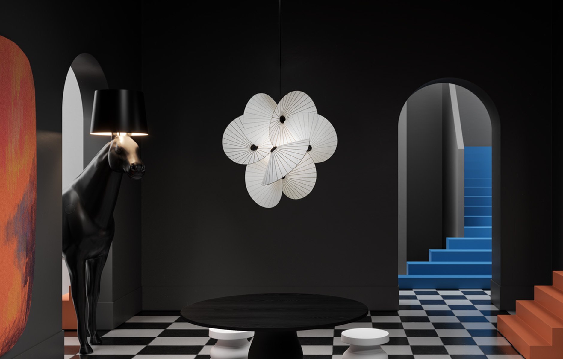 Front's Serpentine light for Moooi. Photo c/o Moooi. 