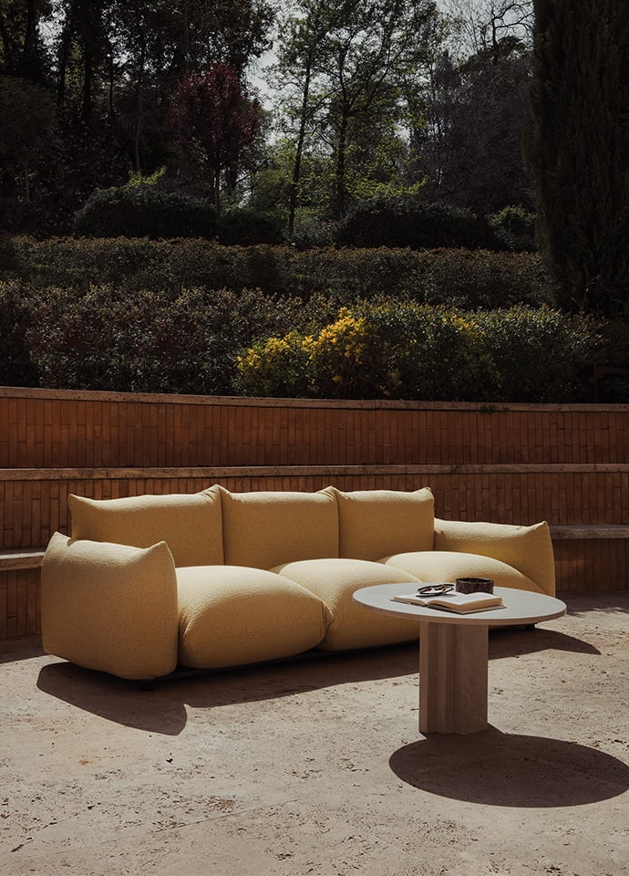 The Arflex Marenco Outdoor sofa. Photo c/o Arflex. 