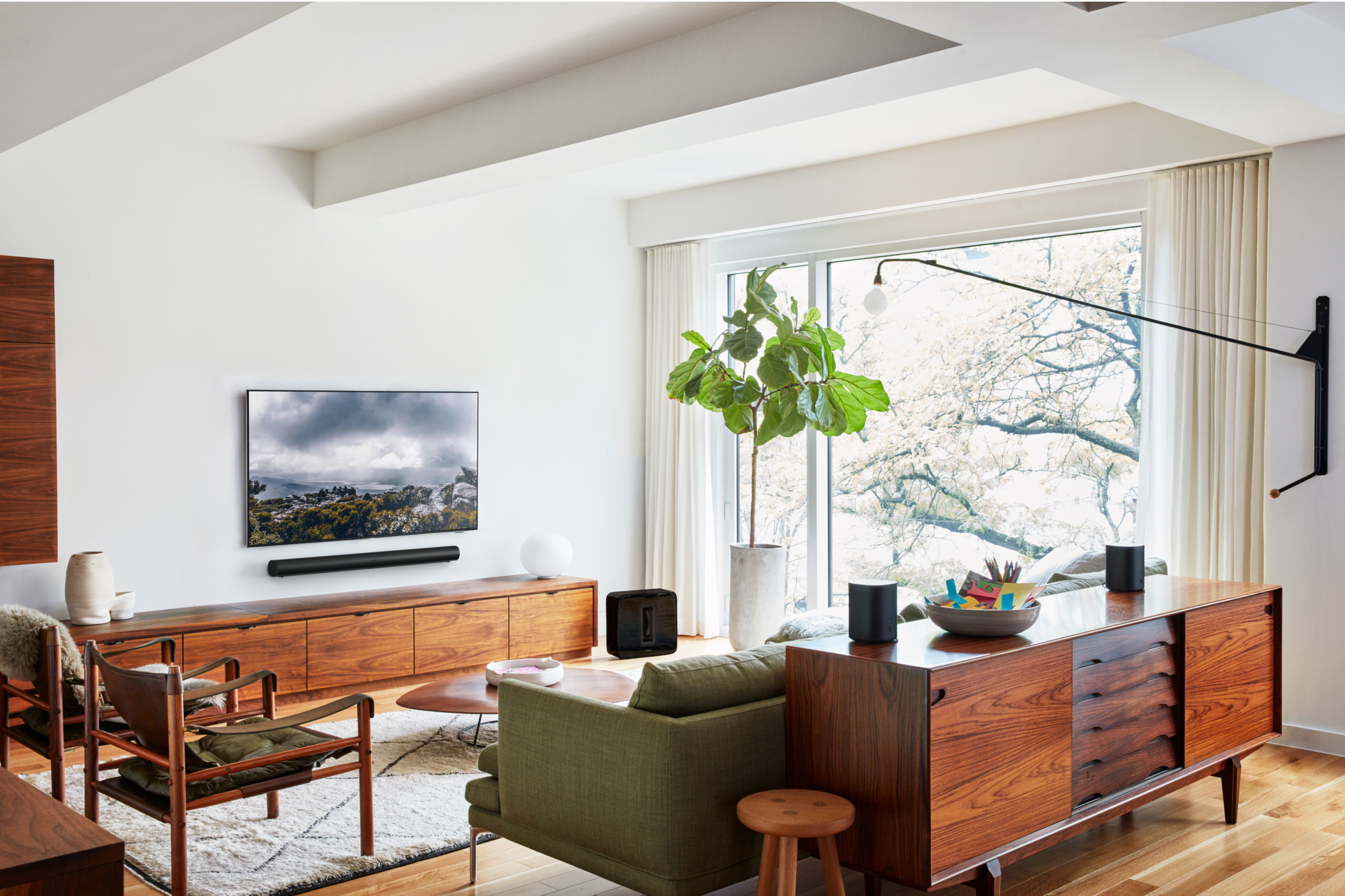 Sonos Arc in a living room
