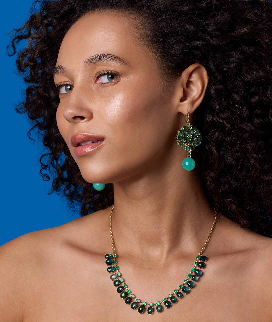 Go green with earthy shades of indicolite from grass to moss.SHOP INDICOLITE