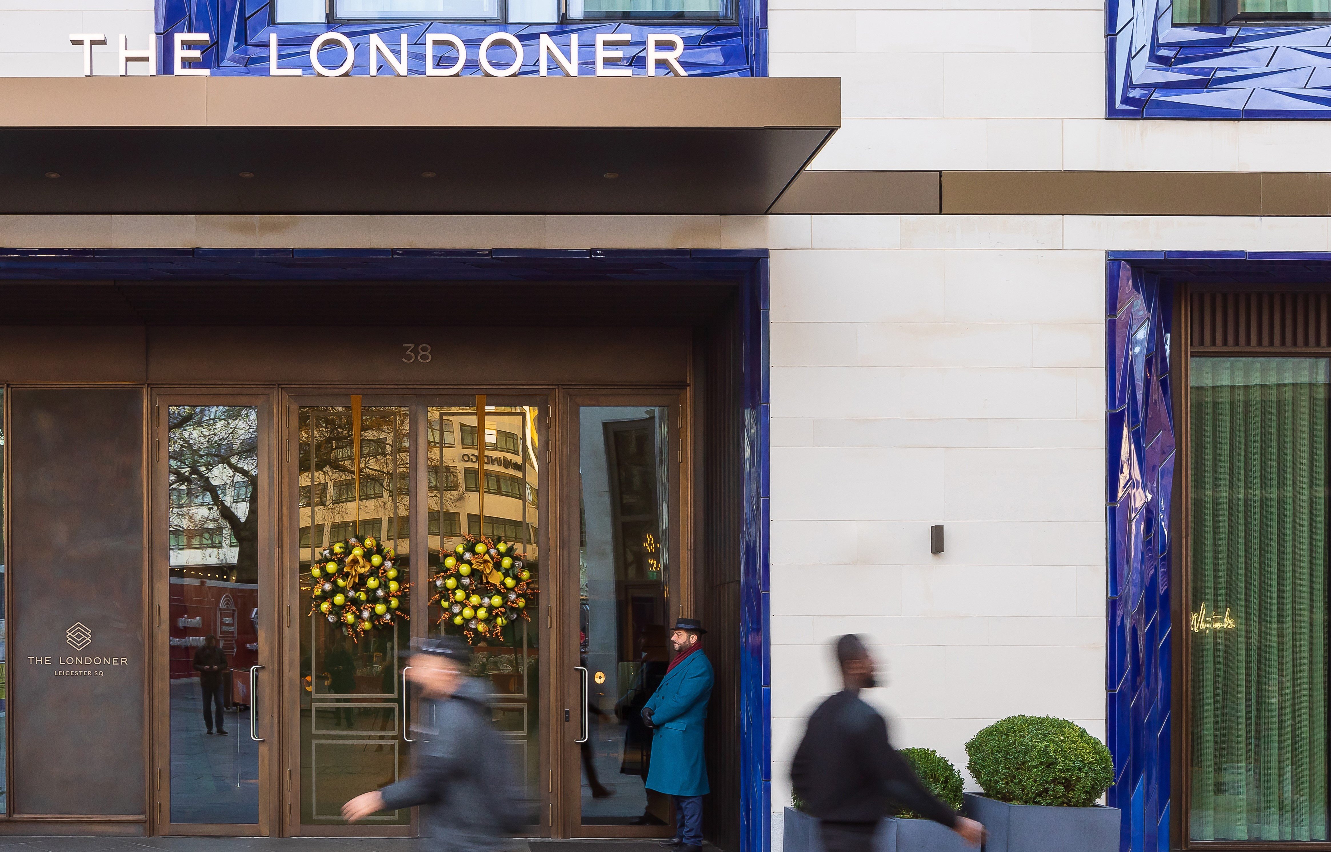 Exterior of The Londoner, 5* hotel in Leicester Square