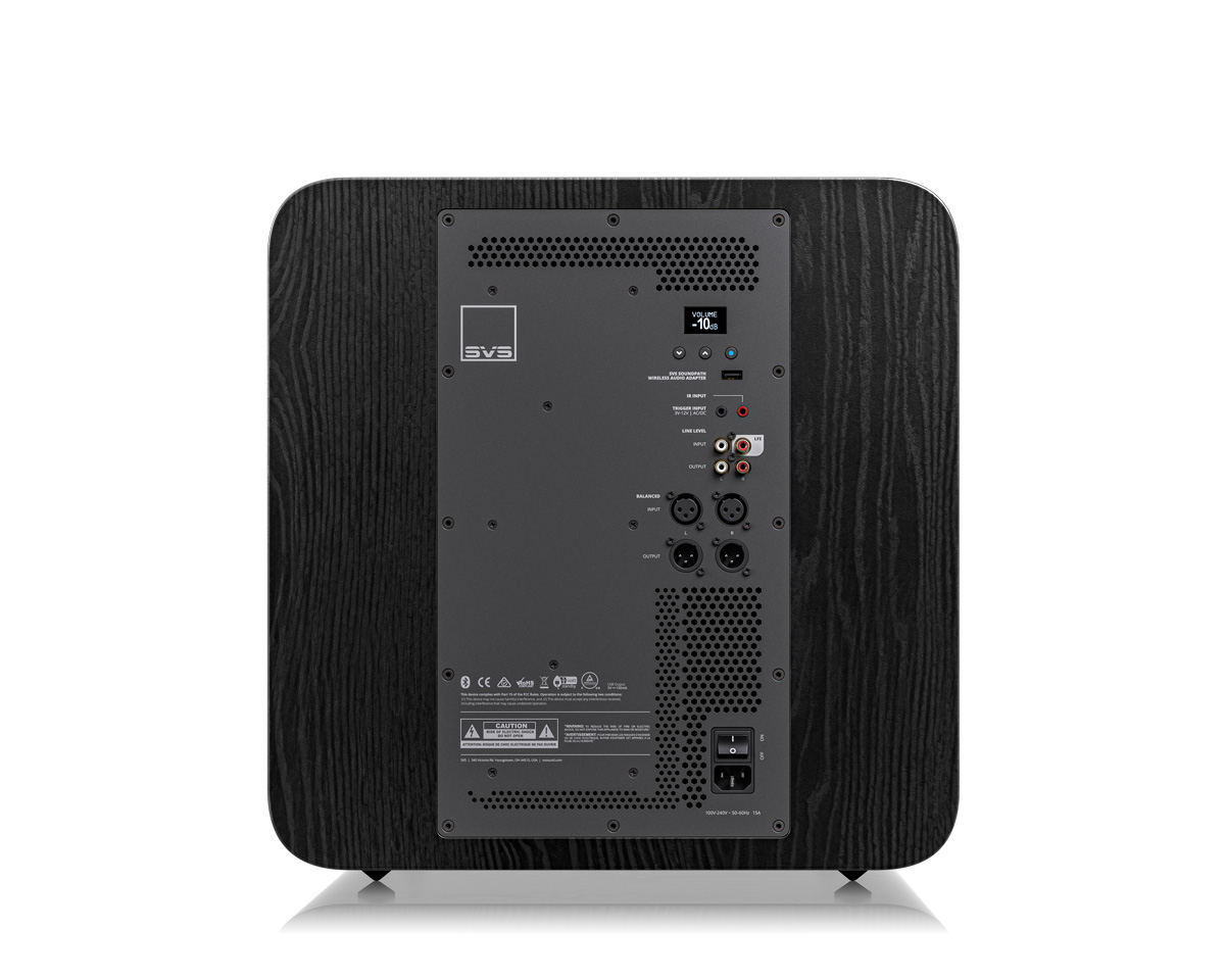 SVS SB-5000 Subwoofer rear view