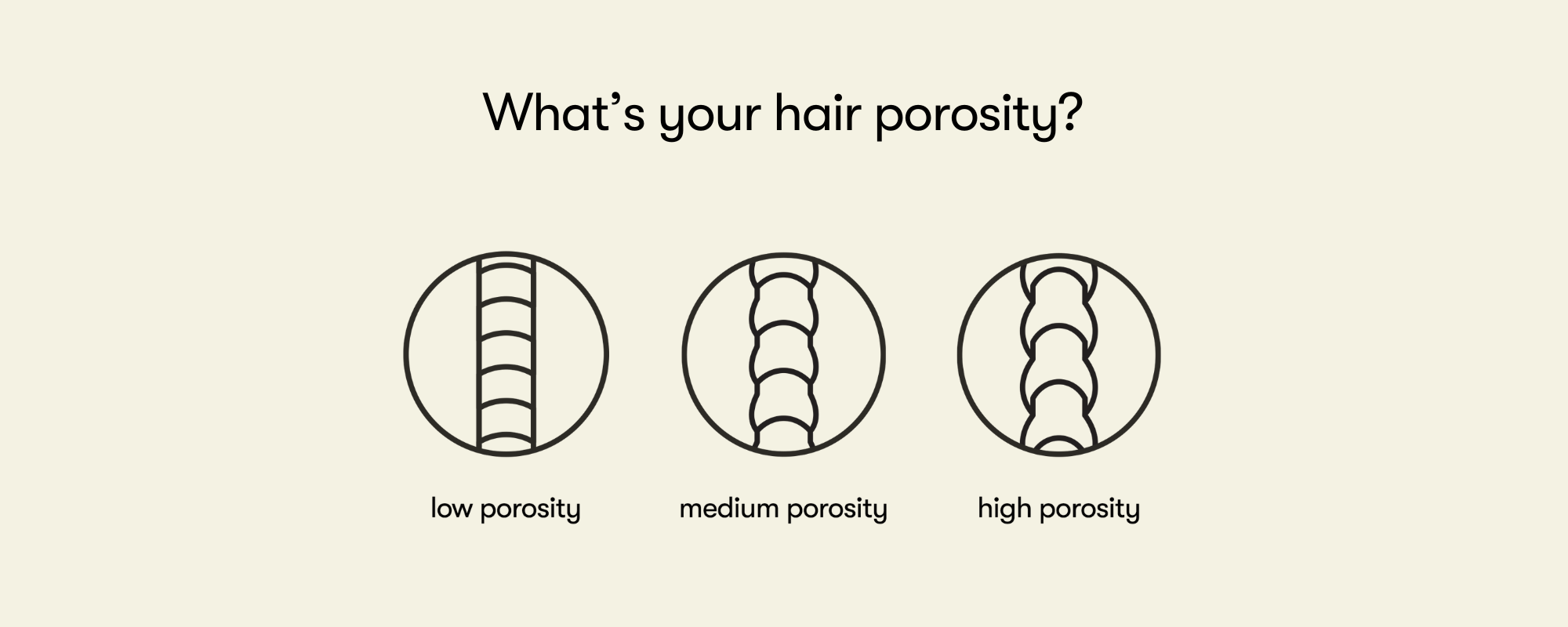 How to find your hair type - hair porosity chart