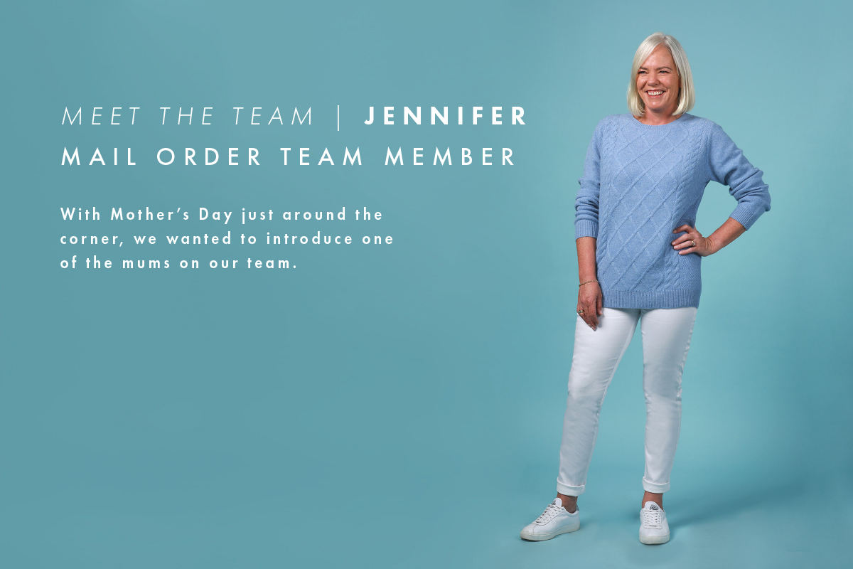 Meet Jennifer, our mail order team member.