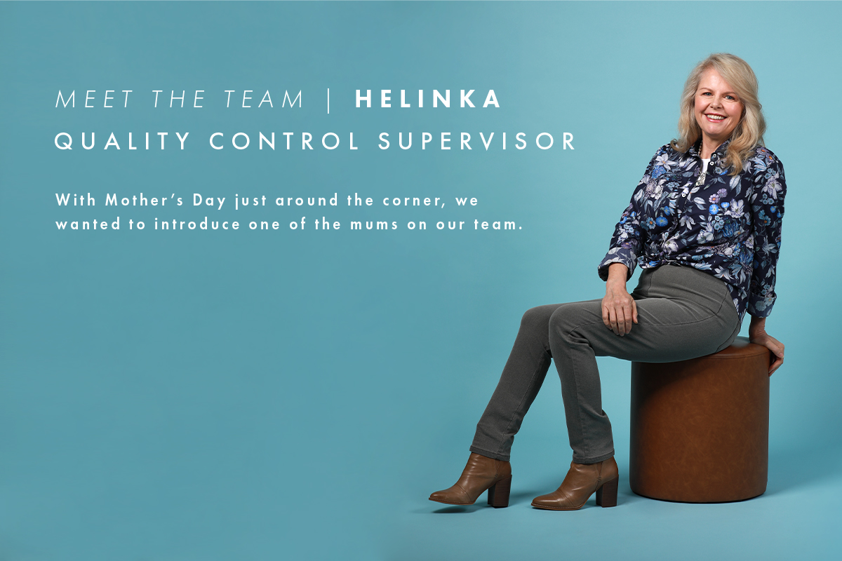 Meet Helinka, our Quality Control Supervisor. 
