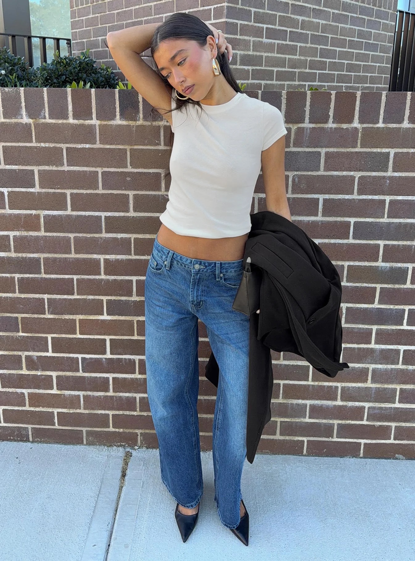 new york fall outfits - princess polly denim jeans