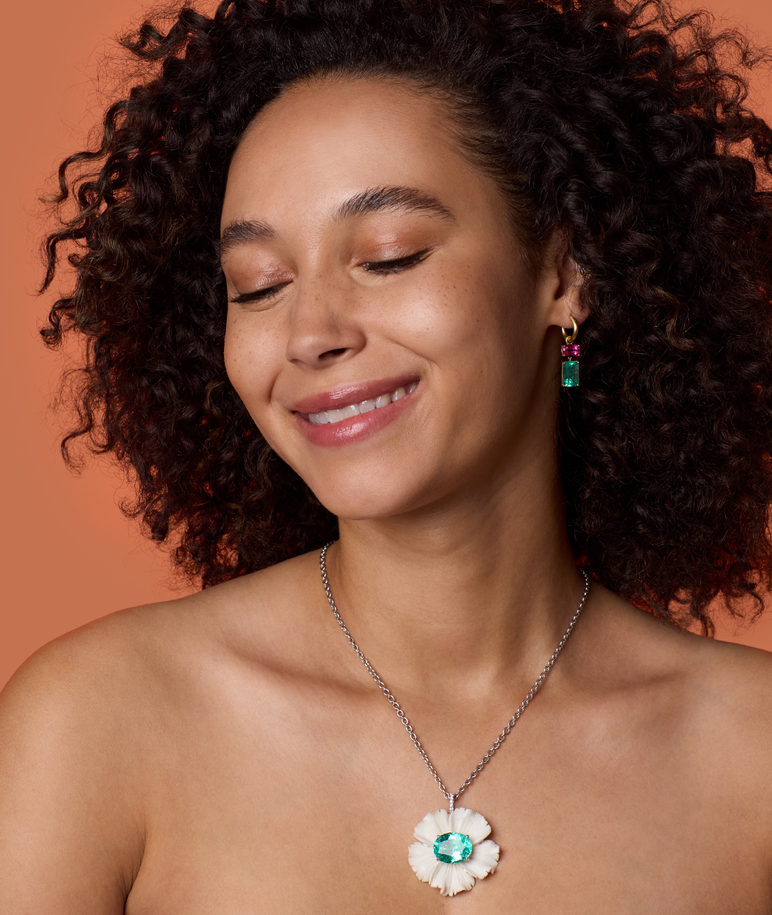 For when she makes the world feel in full bloom.SHOP TROPICAL FLOWER NECKLACES