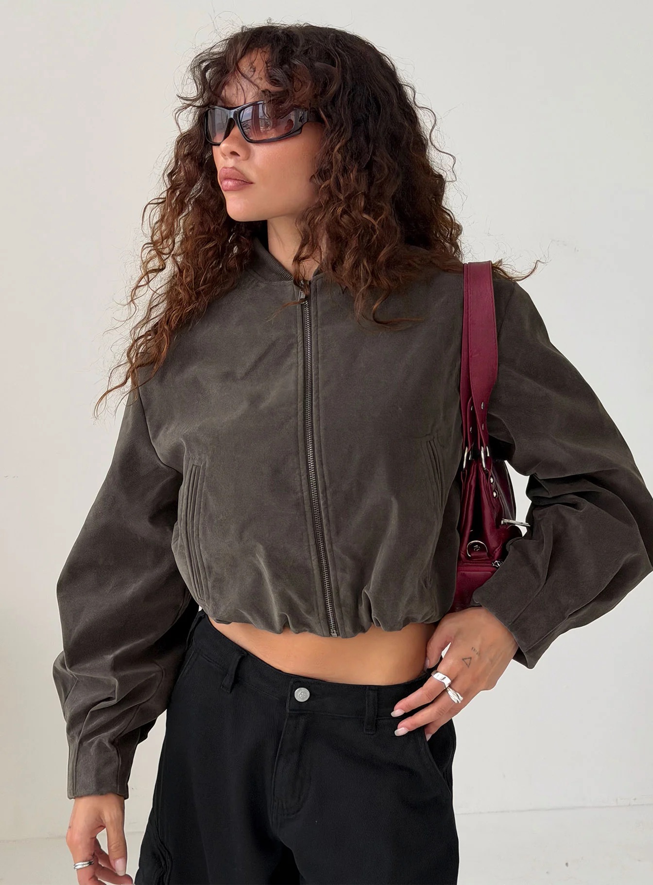 Birthday Day Gifts for Her 2026 - Princess Polly Bomber Jacket