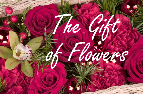 The Gift of Flowers Title Header