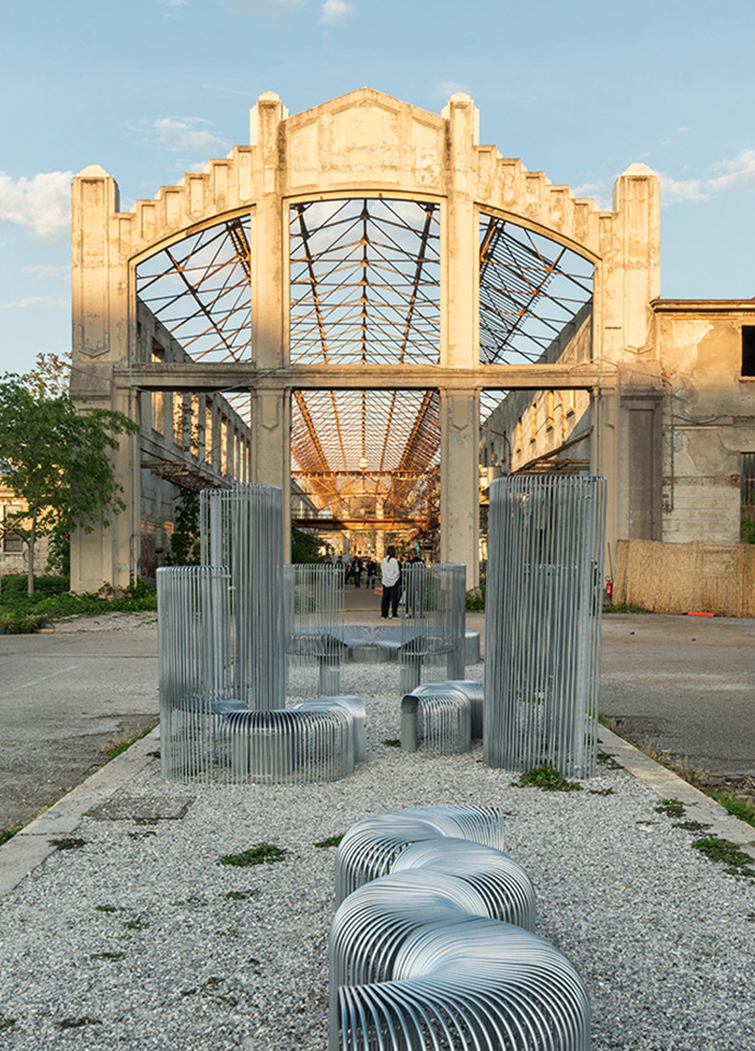 The Alcova installation at Porta Vittoria featured 90 installation across a sprawling industrial site. Photo c/o Alcova.