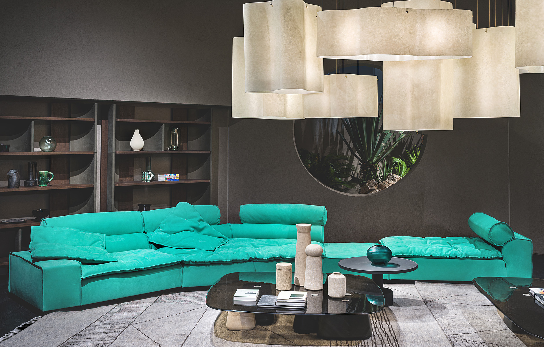 Paola Navone's super comfortable Miami Soft sofa for Baxter. Photo c/o Baxter.